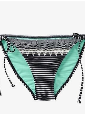 ATHLETA Not So String Bikini Swim Bottoms ** Medium ** EUC!!